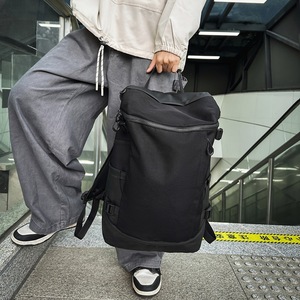 <b>Large</b> Capacity 19-Inch Sports <b>Backpack</b> Zipper Fashion Casual <b>School</b> Pack Waterproof Oxford Packs - Product Image 3