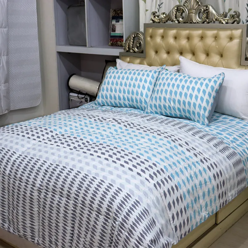 edredones para cama COMFLIVE Hot-Sell 100% Cotton Thick Printed Quilted Comforter set Twin/Full/Queen/King size