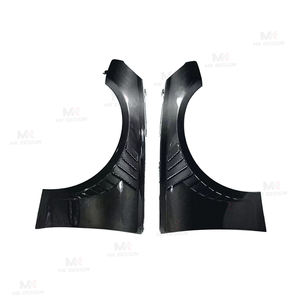 Garde-boue avant en Fiber de carbone de haute qualité pour AUDI A4 <span class=keywords><strong>S4</strong></span> RS4 2020 + garde-boue latéraux en carbone pièces d'auto de rechange - Product Image 2