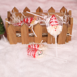 Piruletas Mixtas con Personajes Navideños, Caja Decorativa Festiva, Caramelos Duros Navideños Envasados Individualmente de 12g, Personalizables - Product Image 3
