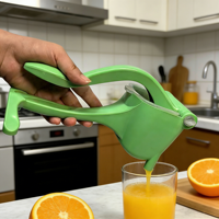 Plastic Handmatige Sinaasappelsapmaker Handmatige Fruithandpers Juicer En Handmatige Citrus Extractor Dropshipping Chinese Leveranciers