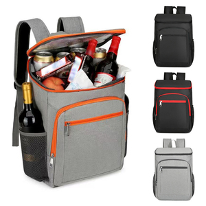 Outdoor Insulation Lunch Bag, Thickened Large <b>Backpack</b> Picnic Ice Bag Fresh-keeping Cold Storage Waterproof <b>Backpack</b>/ - Product Image 2