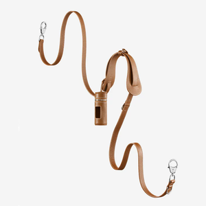Custom Premium Leather Double <b>Dog</b> Training <b>Leash</b> - Hands-Free Long Lead for Two <b>Dogs</b> | Luxury Pet Walking Accessory - Product Image 2