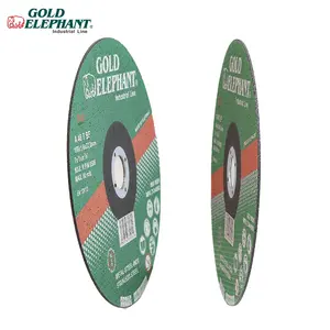 Emery Gold Elephant Disc Cutting Wheel 4 Inch Thickening Flat Emery Cloth Wheel Metal Resin Grinding Disc