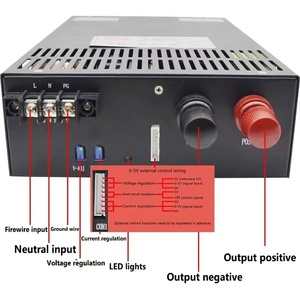 S-3000-72V 42A Full Power <strong>Transformer</strong> DC 3000W Switching Power Supply Adjustable <strong>and</strong> Regulated for 220V <strong>Input</strong> - Product Image 6