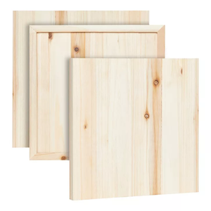 Natural <strong>Unfinished</strong> <strong>Wood</strong> Canvas <strong>Wood</strong> <strong>Panel</strong> Boards for Painting Drawing DIY Art Crafts - Product Image 2