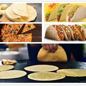 Machine à faire des tortillas carrées, rondes, ovales, mini, presse à tortillas de maïs, machine à pain, machine à faire des tacos, des chapatis, des tortillas - Product Image 6