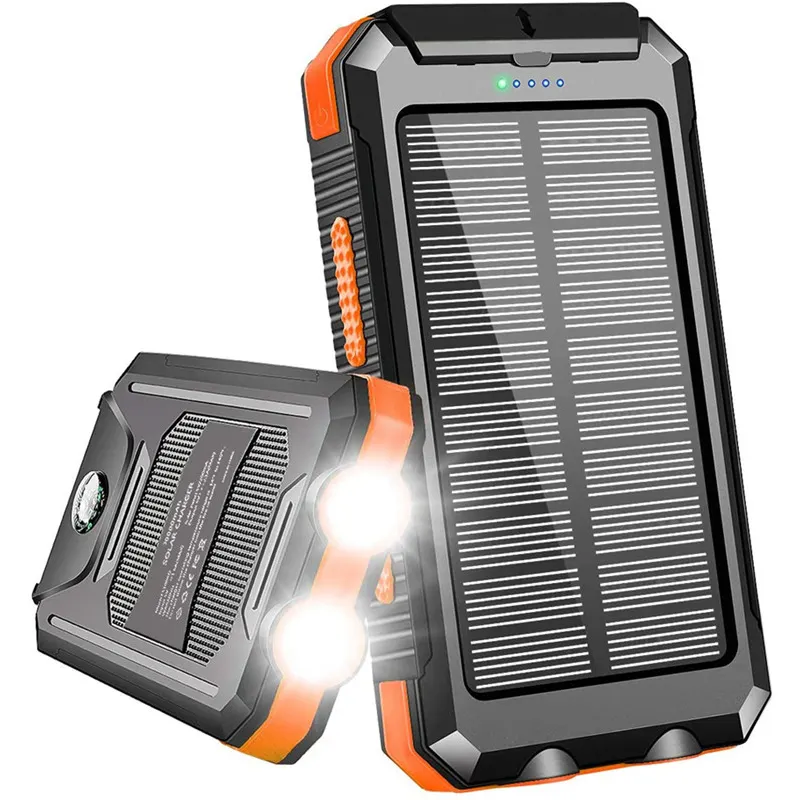 Innovazione 2021 nuovi prodotti Powerbank solare portatile con 2 porte di uscita banca di potere del computer portatile