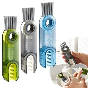 Cepillo limpiador de botellas de agua limpia de nailon plegado multifuncional con LOGOTIPO personalizado <span class=keywords><strong>ZASA</strong></span> 3 en 1 tapa de taza Mini cepillo de detalle - Product Image 1