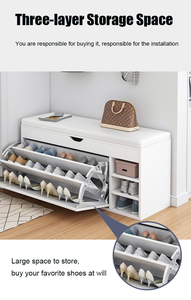 Đồ Nội Thất Gia Đình Hiện Đại, Tủ Quần Áo Có Thể Điều Chỉnh, Đựng Giày, Tủ Quần Áo, Có Đệm Ghế Mềm - Product Image 5