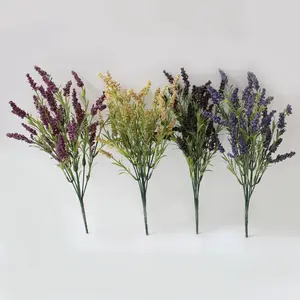 Flores de lavanda Artificial lavanda para DIY ramo de flores