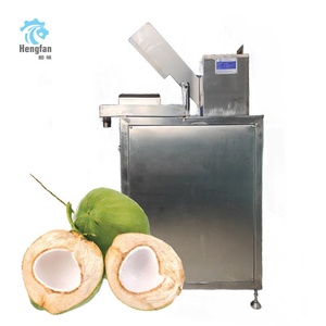 Công nghiệp chất lượng tốt nhất tươi trẻ dừa mở cắt máy thủy lực cũ dừa Cutter cho snack bar - Product Image 2