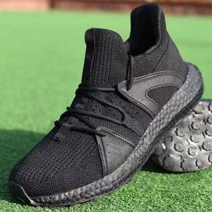 Chaussures de randonnée pour hommes, respirantes, légères, en mesh noir, pour la formation en lutte contre les incendies en extérieur 019 - Product Image 2