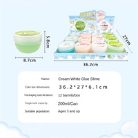 Nouvelle pâte à modeler super légère, jouet anti-stress, colle blanche crémeuse ultra-douce dans un grand pot, compressible, non toxique, pour les 14 ans et plus