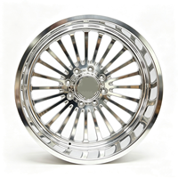 Jantes de camion forgées sur mesure SL 22x12 24x14 26x14 26x16 28X16 30x16 8x165.1 6x139.7 8x170 Polies à rebord profond pour GMC 1500 F150
