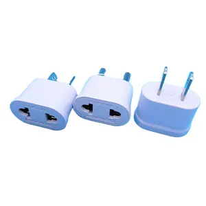 US To AU/EU/US KR Plug Socket Universal Male To Female European EU Plug Socket Power Outlet Euro Electric Socket