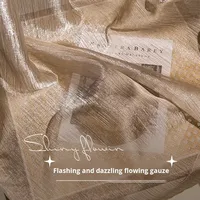 Rideau en tulle de haute qualité, prêt à poser, moderne, isolant, toutes saisons, décoration intérieure, polyester