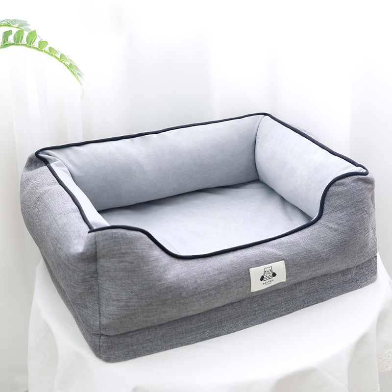 Nid en toile style américain - gris sésame