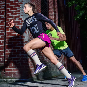 <b>Knee</b> <b>High</b> Compression Socks Women Full Nylon Flight Socks for Nurses Nurse Socks <b>High</b> Quality Wholesale - Product Image 6