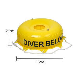 Flotador Inflable de Buceo DPR <span class=keywords><strong>DIVER</strong></span> <span class=keywords><strong>BELOW</strong></span>, Boya de Buceo de PVC Ecológica y Duradera - Product Image 2