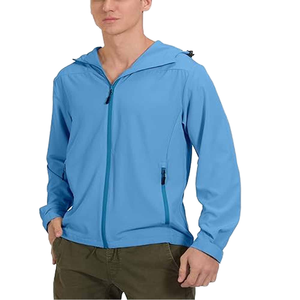 <b>Men's</b> Hooded <b>Canvas</b> Casual Winter Waterproof Breathable Rain <b>Jacket</b> - Product Image 1
