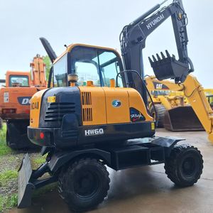 Stock disponible usado Hyundai HW60 excavadora Corea rendimiento fiable oruga tipo Motor de núcleo para la venta - Product Image 5