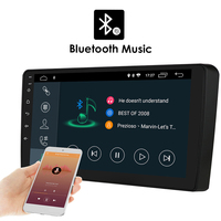 Autoradio Android 9 pouces 8 cœurs 4G 2 Din pour Audi A3 2003~2013 avec Mirrorlink WiFi FM RDS USB Verre trempé 2.5D