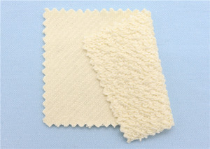 <span class=keywords><strong>Tissu</strong></span> pour sweat à capuche 100% coton biologique, molleton bouclette français 420 g/m², à boucles épaisses et grossières, <span class=keywords><strong>motif</strong></span> aléatoire, à aiguille grossière, en pur coton - Product Image 3