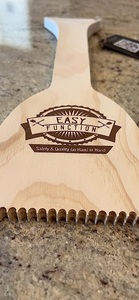 Cepillo para <span class=keywords><strong>Parrilla</strong></span> de Barbacoa Seguro y sin Cerdas, Alternativa de Limpieza Fácil, Raspador de Madera para <span class=keywords><strong>Parrilla</strong></span>, Tenedores, Disfruta de una Barbacoa Segura - Product Image 6