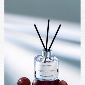 Diffuseur de roseaux sans flamme personnalisé, huile essentielle 50 ml, écologique, sans alcool, aromathérapie, désodorisant pour salle de bain, longue durée - Product Image 4