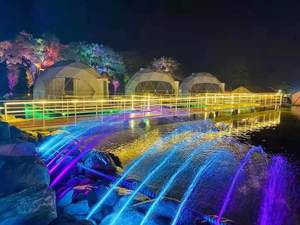 Tente en bois Pvc de 5 M 6M 8M 10m, sol en bois, chambre d'hôtel, parc géomantique, à <span class=keywords><strong>vendre</strong></span> - Product Image 5