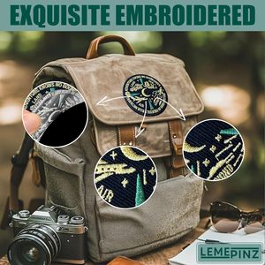 Adventure Knows No Boundaries 3 Inch Embroidery Patch Iron On <b>Sew</b> On Travel Applique Patch <b>Bags</b> Decor - Product Image 4