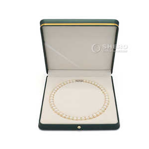 Coffret à bijoux en cuir PU premium, logo personnalisé, finition mate, avec doublure en velours blanc pour un packaging de luxe - Product Image 6