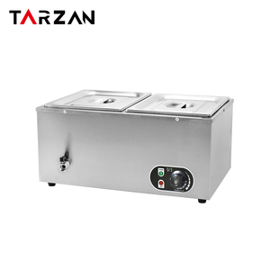 โต๊ะอุ่นอาหารแบบ Bain Marie ไฟฟ้า สำหรับบุฟเฟ่ต์และร้านอาหาร - Product Image 1