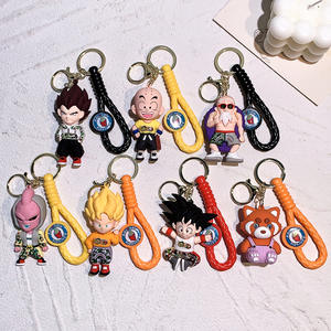 Vente en gros de porte-clés en PVC modèle 3D, porte-clés de dessin animé Sun Wukong, porte-clés de la série Dragon Ball, vente en gros de poupées jouets <span class=keywords><strong>Mysterio</strong></span> - Product Image 3