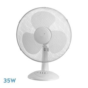 พัดลมตั้งโต๊ะแบบส่าย 3 ใบพัด 3 ระดับความเร็ว 35 วัตต์ ขนาด 47.5x34x20 ซม. เหมาะสำหรับให้ความเย็นในพื้นที่ - Product Image 1