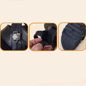 Women's PVC Open Toe Casual Flat Sandals Latest Design Open Toe <b>Slippers</b> Comfortable Anti-Odor Outdoor Shoes Popular Fashion - Product Image 2