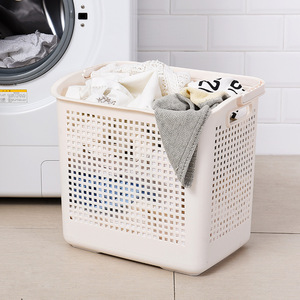 Tall plastic laundry baskets plastic dirty clothes laundry hamper basket bin