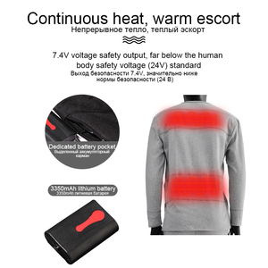 Ropa interior térmica de algodón con cuello redondo para hombre, Calzoncillos largos personalizados, ropa interior térmica de invierno - Product Image 5