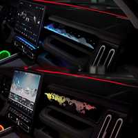 Accessoires d'éclairage d'ambiance intérieur SJC OEM 64 couleurs pour Jetour T1 2025, éclairage d'ambiance intérieur pour voiture, décoration intérieure pour mise à niveau