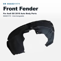 80A821171 80A821172 Garde-boue avant pour Audi Q5 2018 Pièces de carrosserie automobile de remplacement Vente en gros OEM Après-vente Usine