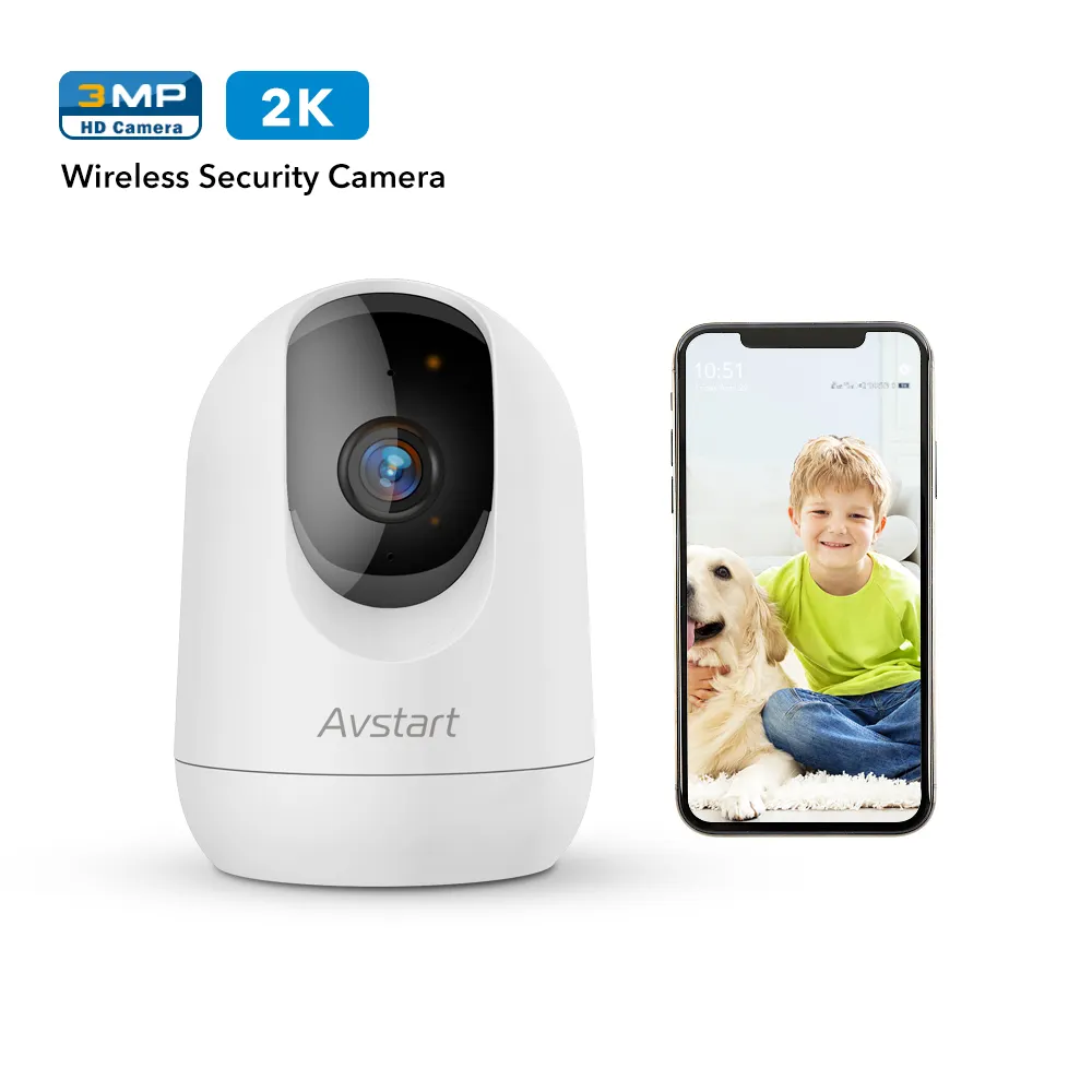 PK321 Network Video Recorder Wireless H.265 Wifi Camera Cctv Camera Set System Smart home Baby/Pet/Nanny camera
