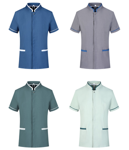 Logo personalizzato Unisex pulizia pulizia pulizia pulizia uniforme abiti da lavoro corti - Product Image 1