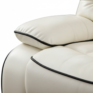 High End Modern Frank Air Leather Chesterfield Recliner <b>Sofa</b> <b>Set</b> With Soft Cushion Back For Luxury Living Room Home Furniture - Product Image 6
