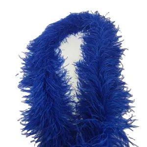 Wholesale Stock 2 Ply Mix Colors Cheap Marabou Feather Boa For Fashion Hair Accessories And Diy Handwork Crafts