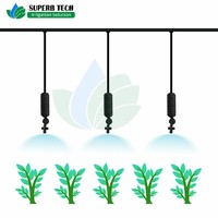 Micro-pulvérisateur atomiseur de 1/4 pouce pour l'humidification et l'arrosage des jardins
