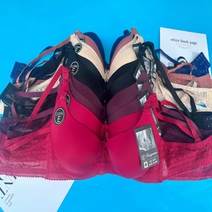Großhandel Neues Design Damen Bügelloser Push-Up BH Nahtlose Spitze 3/4 Cup Verstellbare Träger Sexy Dessous - Product Image 5