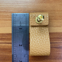 Poignées de porte d'armoire personnalisées en forme de boucle de style néo-européen, tirants de tiroir en cuir de style coffre et bandes de cuir sécurisées pour enfants