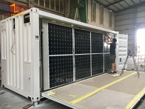 <span class=keywords><strong>Panneau</strong></span> <span class=keywords><strong>solaire</strong></span> hors réseau autosuffisance en énergie Batterie Conteneur Boîte d'abri Préfabriqué Mobile Petite <span class=keywords><strong>Maison</strong></span> <span class=keywords><strong>Maison</strong></span> Boutique Bureau - Product Image 3