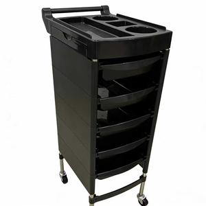 Hairdressing Trolley High-<b>end</b> Hair Salon Specialized Salon Tool Cart Hair Salon Storage <b>Bar</b> Cart - Product Image 3